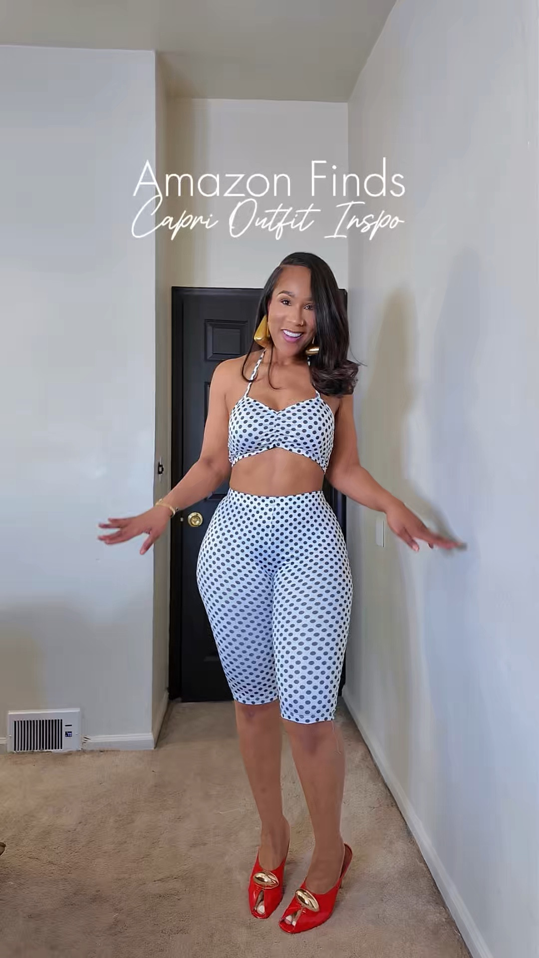Capri Outfit Inspo 

Im 5’7 180lbs Medium 

#LTKMidsize #LTKootd #LTKBeauty