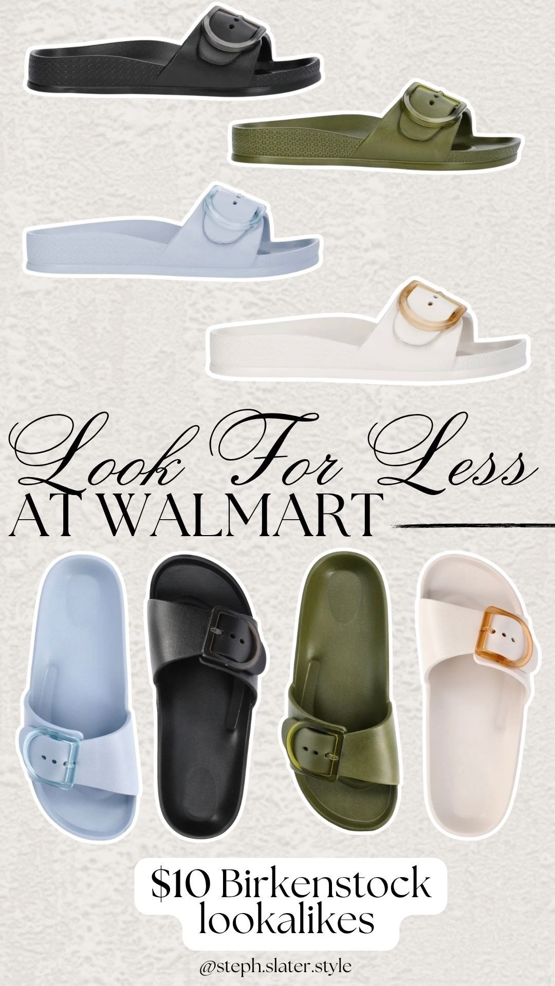 The perfect pool sandal and only $10 at Walmart 

#LTKSwim #LTKSeasonal