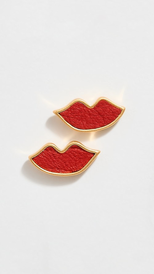 Lips Stud Earrings | Shopbop