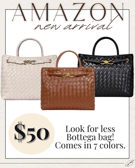 Bottega look for less bag from Amazon!!

#LTKFindsUnder50 #LTKItBag #LTKSaleAlert