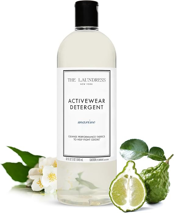 The Laundress Activewear Laundry Detergent, 32 Oz, Marine Fragrance, 4-in-1 Enzyme Blend for Work... | Amazon (US)