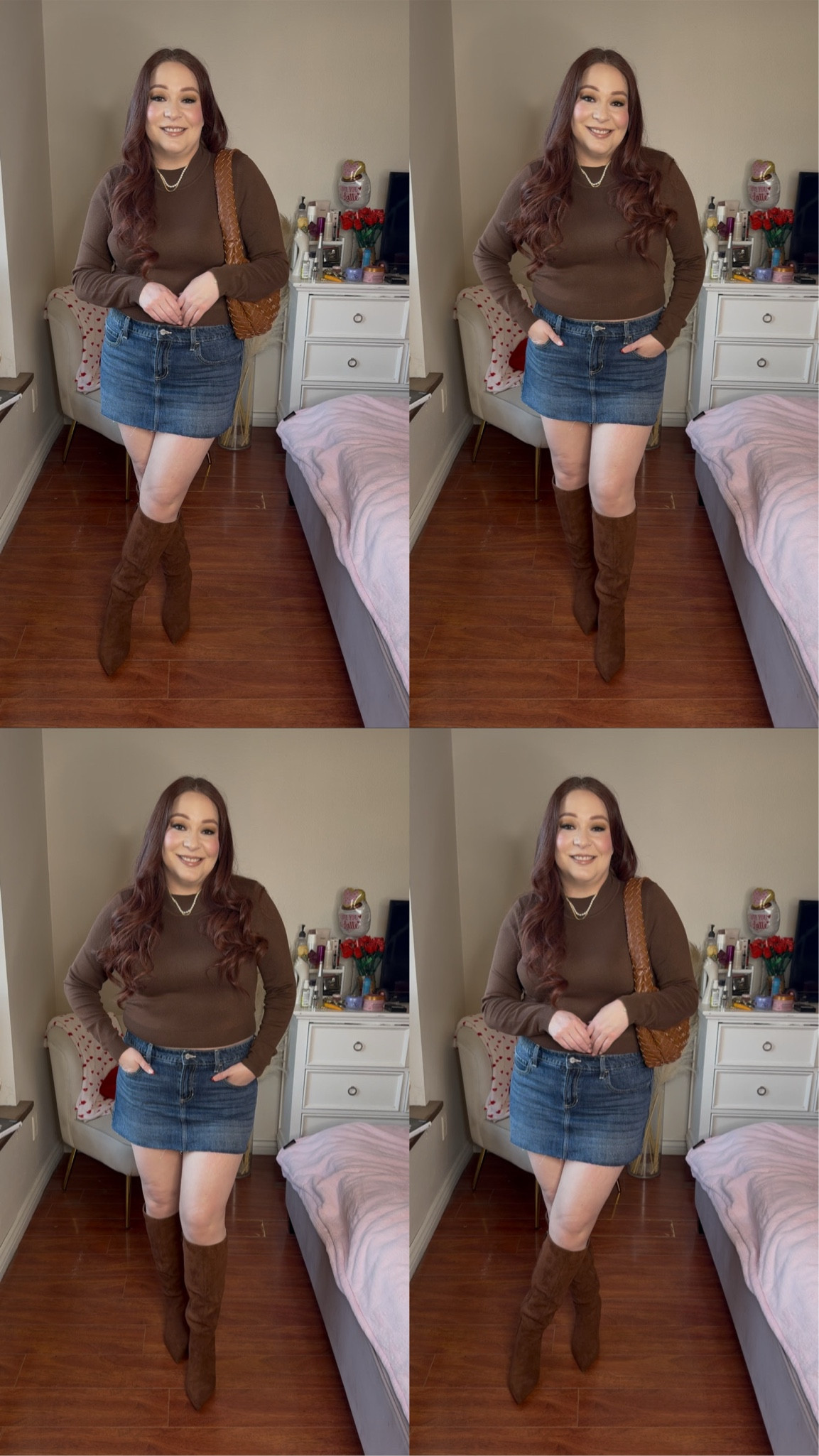 Styling this denim skirtt

#LTKMidsize #LTKStyleTip #LTKMostLoved