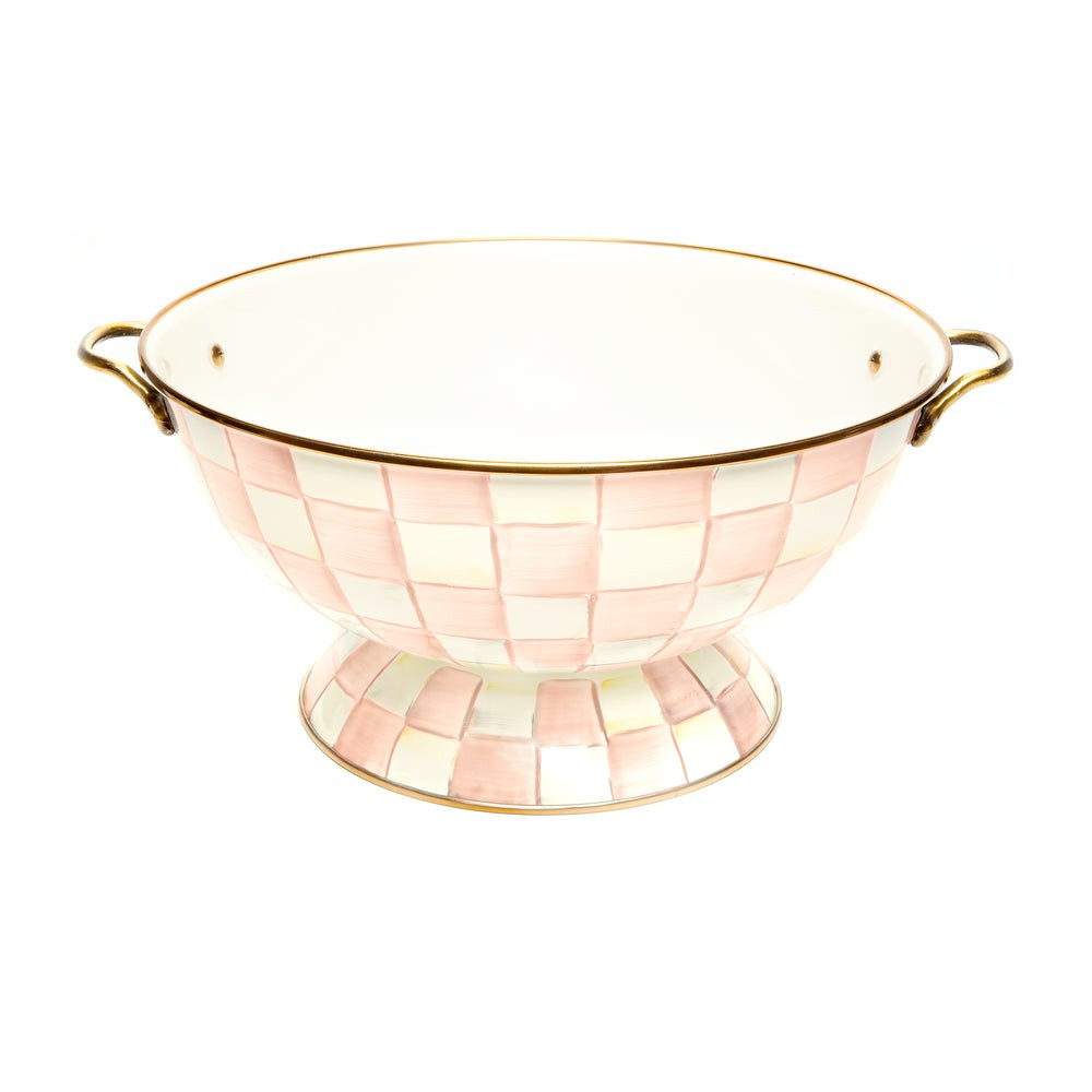 Rosy Check Everything Bowl | MacKenzie-Childs