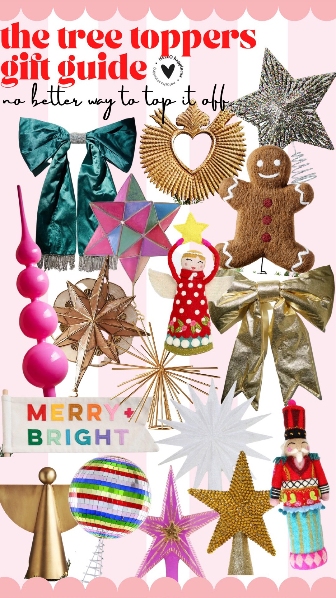 Holiday tree toppers gift guide: no better way to top it off 🎄

#LTKGiftGuide #LTKSeasonal #LTKHoliday