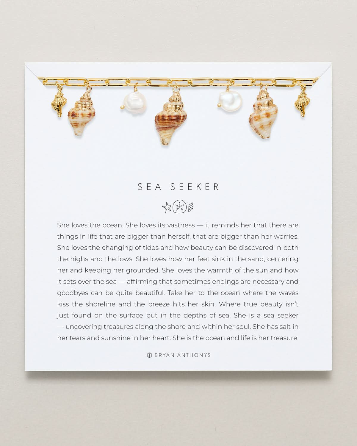 Sea Seeker Statement Necklace | Bryan Anthonys