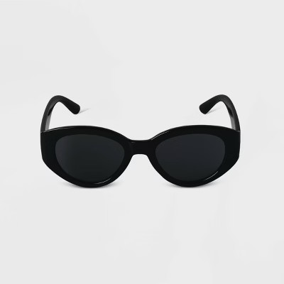 Women's Plastic Oval Sunglasses - A New Day™ | Target