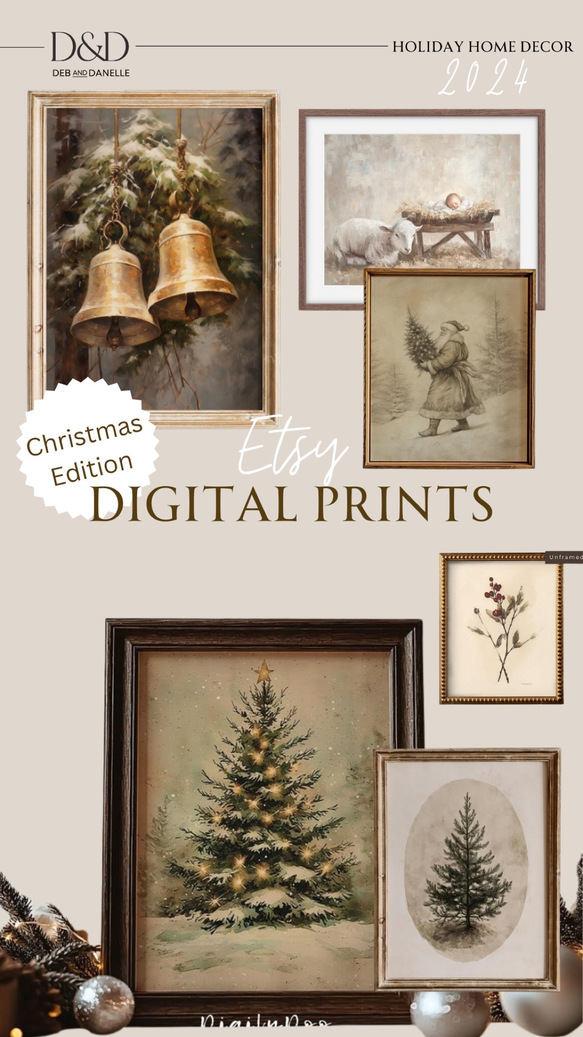 If you haven’t already, now is a great time to switch our your digital prints in your favorite frames for Christmas. Here is a roundup of some of our favorite prints from Etsy with a neutral, vintage style to accent your Winter home decor. 

#LTKHome #LTKSeasonal #LTKHoliday