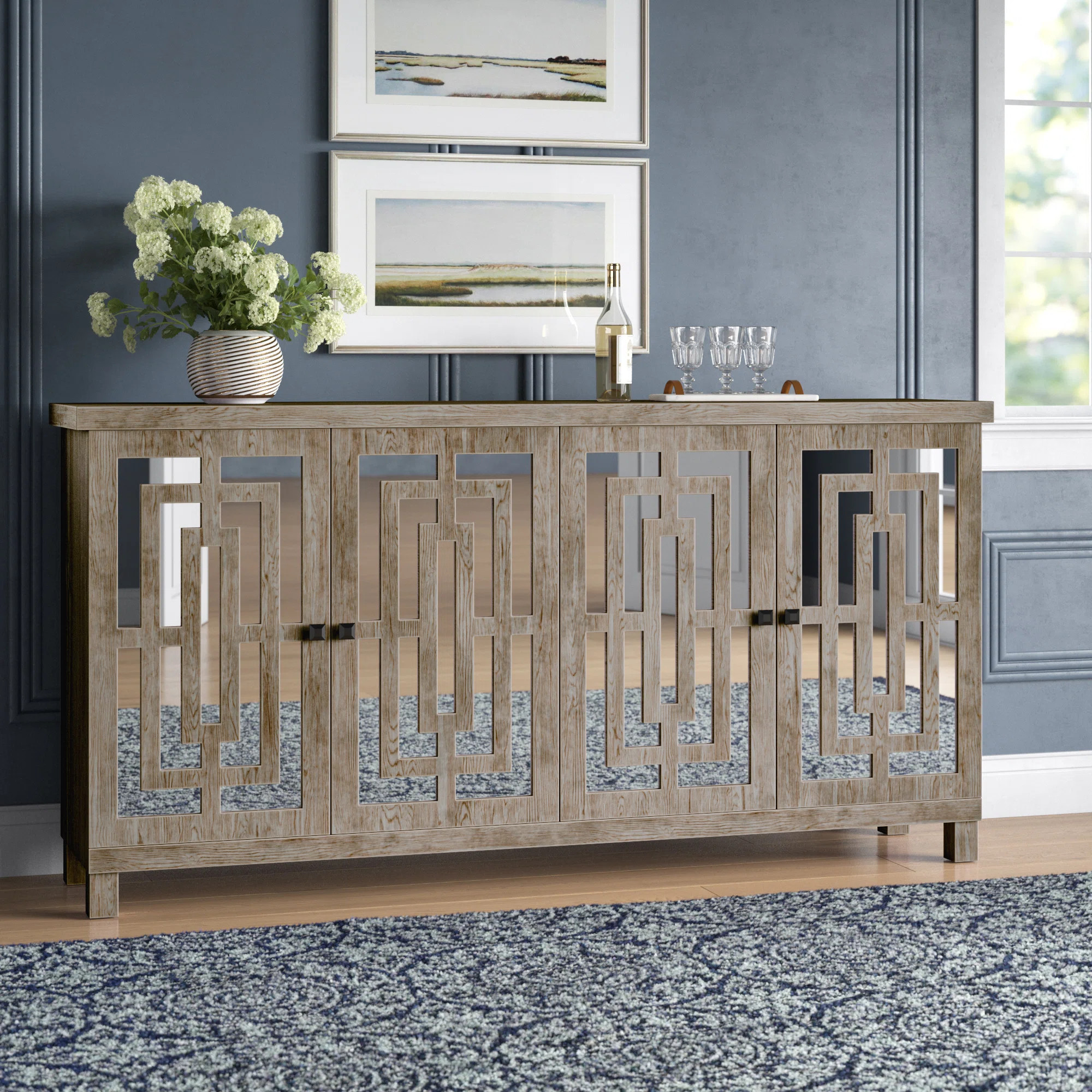Willa Arlo™ Interiors Amezcua 80" Wide Sideboard & Reviews | Wayfair | Wayfair North America