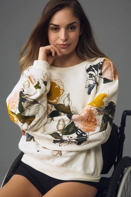 The Niki Bubble Sweatshirt by Pilcro: Leigh Viner Edition | Anthropologie (US)