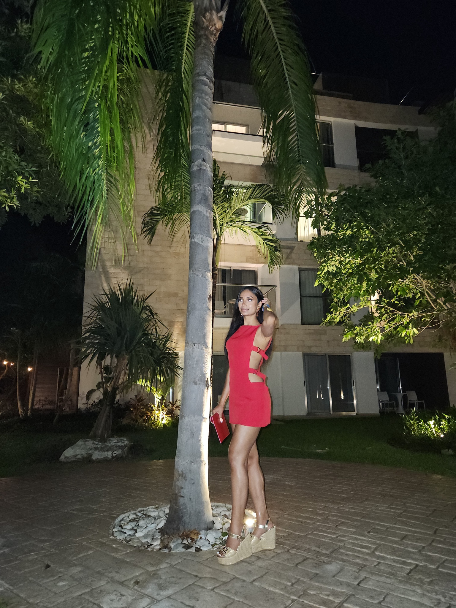 Perfect little red dress for summer nights ❤️ Love the buckle detail on the sides 

#LTKstyletip #LTKpartywear #LTKsummer
