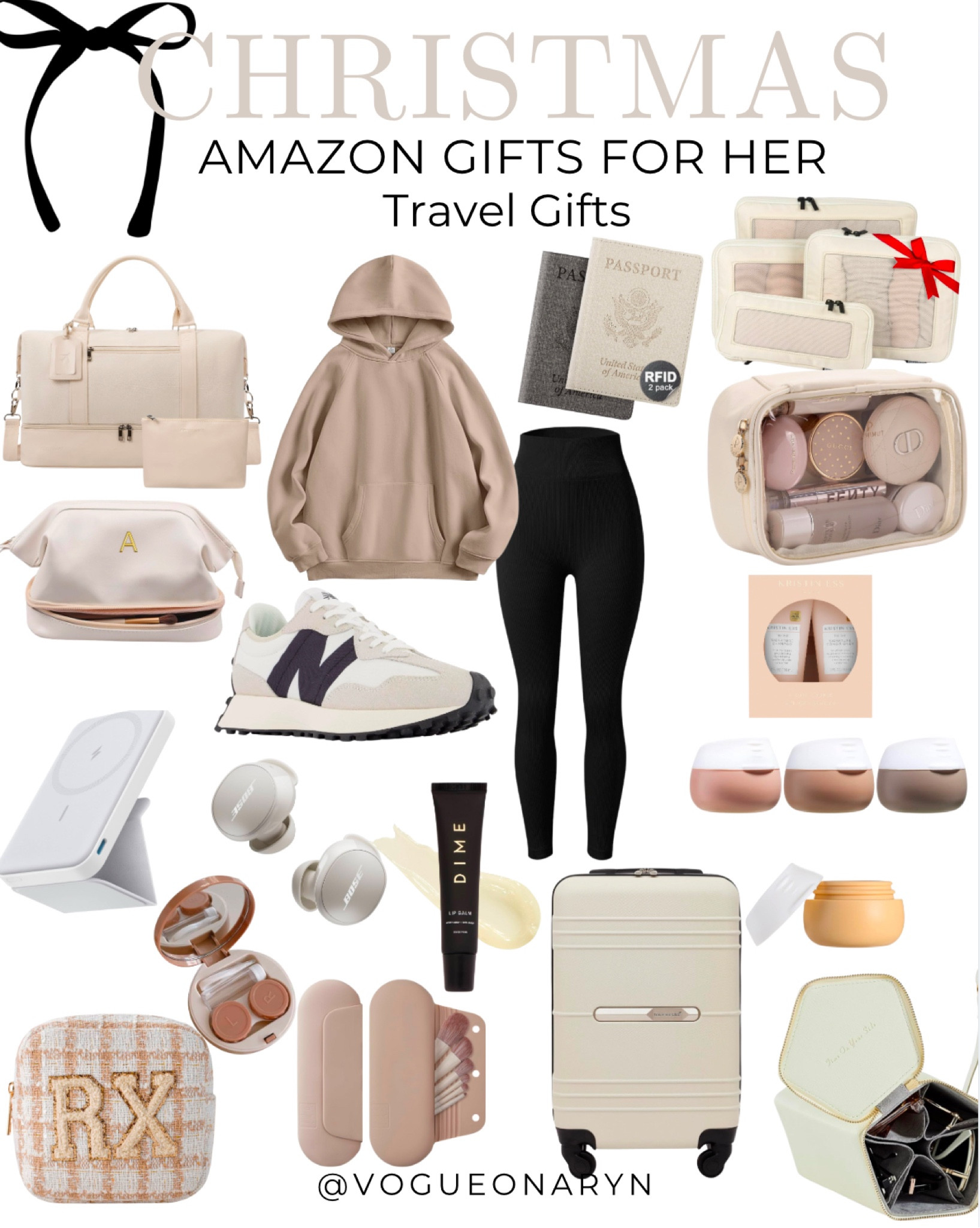 Amazon Christmas gift ideas , Christmas gift guide , gift ideas for her , travel gifts , amazon travel essentials , luggage , packing essentials 

#LTKTravel #LTKGiftGuide #LTKFindsUnder100