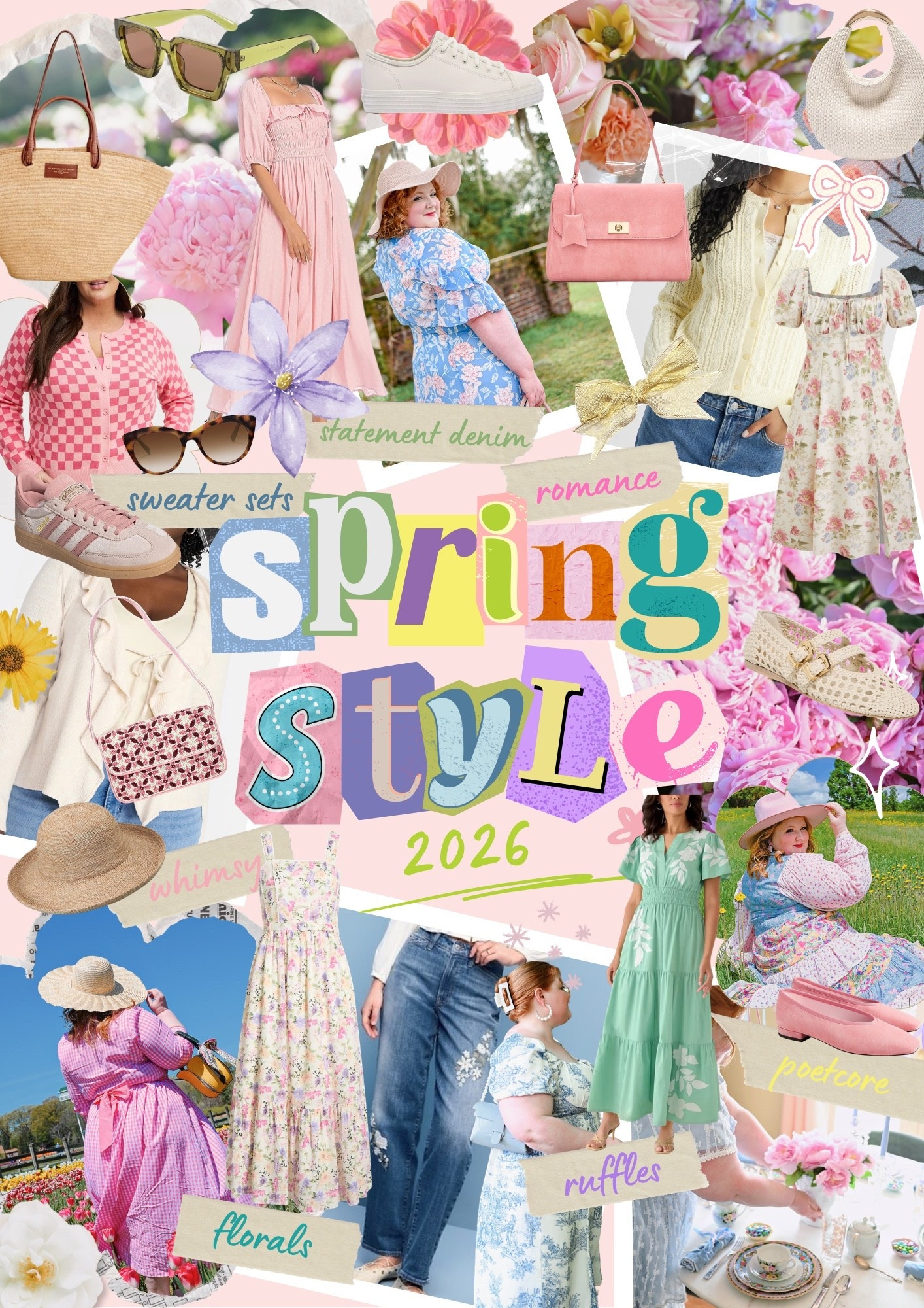 Spring Picks 🌷

Floral dresses, spring outfits, jeans, barrel jeans, sundress, sweater set, poetcore, literary chic, florals, Easter 

#LTKMidsize #LTKPlusSize