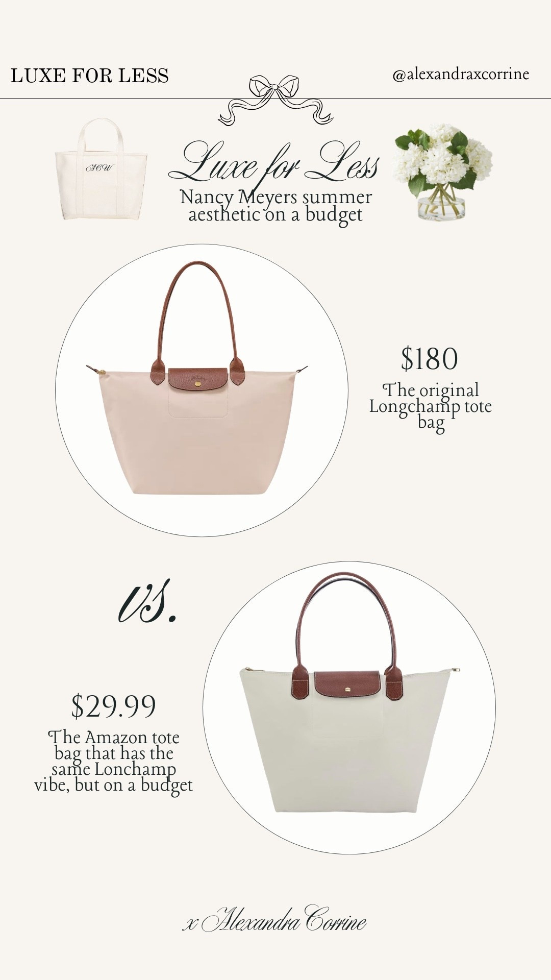 Nancy Meyers on an Amazon budget ☕️🧺

Nancy Meyers, summer aesthetic, bougie on a budget, budget friendly, sale finds, dupe, summer, tote bag, lonchamp

#LTKSeasonal #LTKSaleAlert
