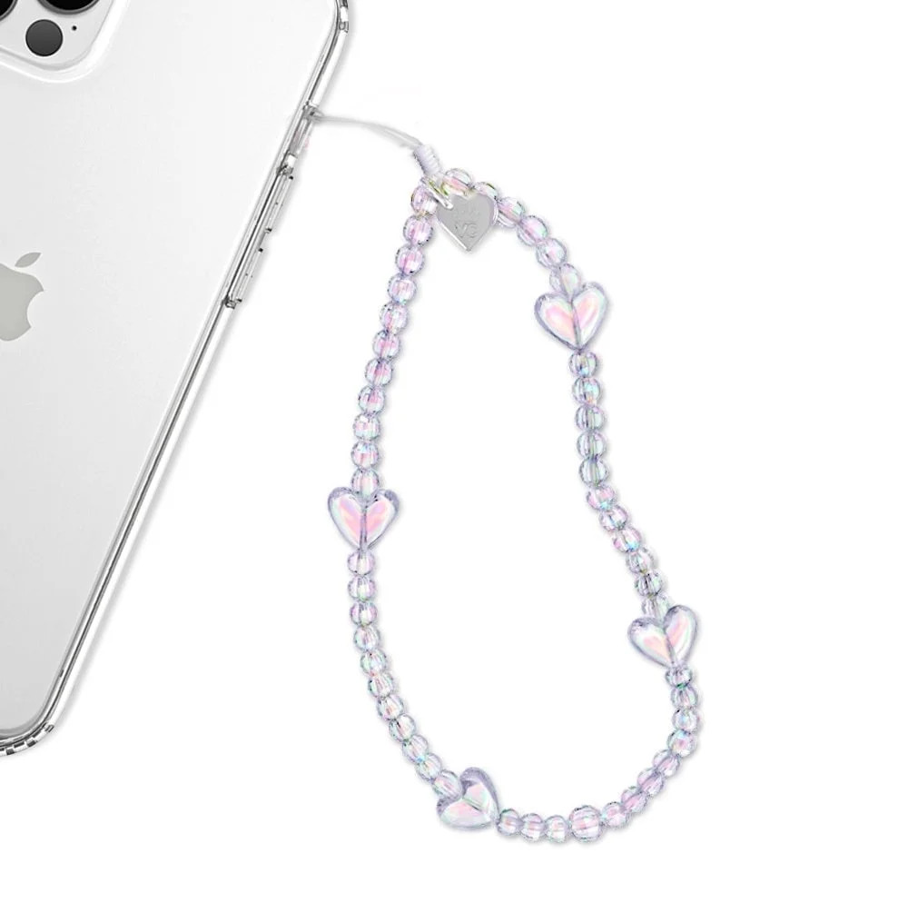 Velvet Caviar Phone Charm - Holographic Hearts | Walmart (US)