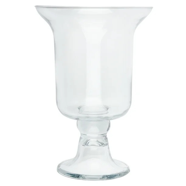 Better Homes & Gardens Glass Pedestal Hurricane - Walmart.com | Walmart (US)