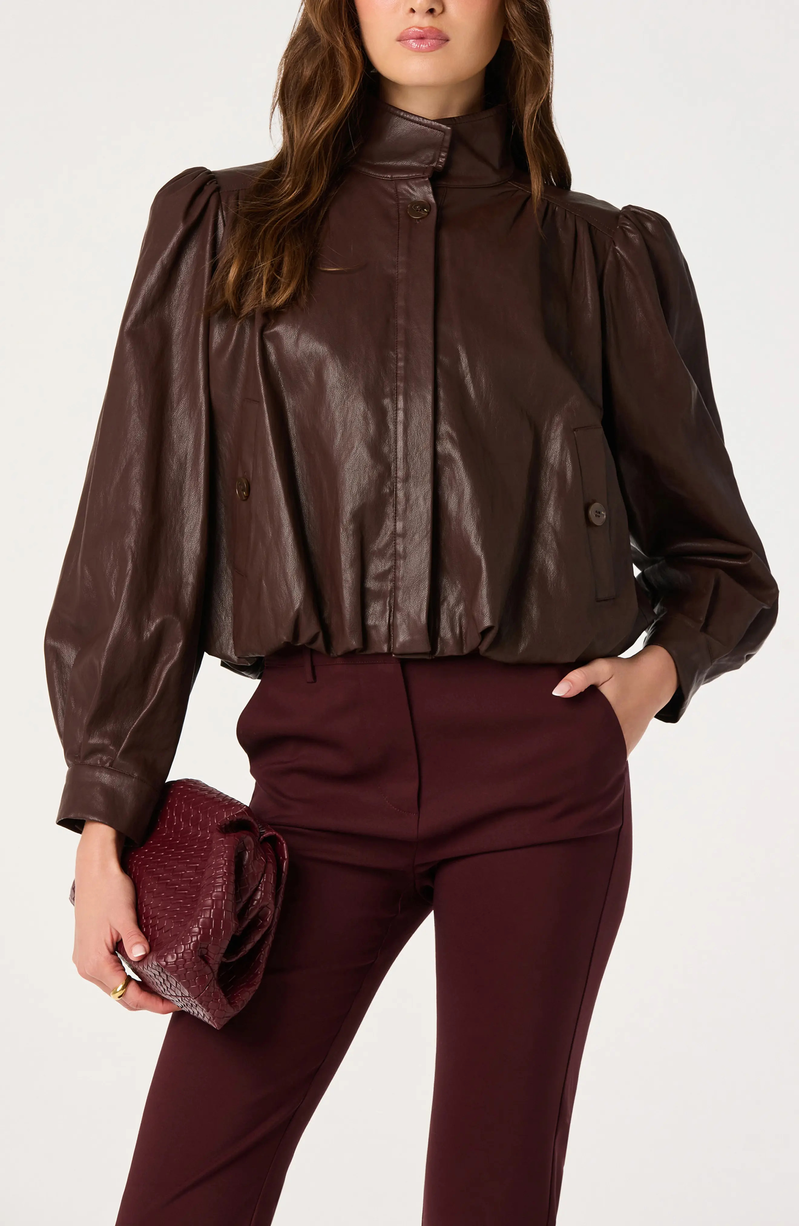ASTR the Label Estero Faux Leather Jacket (Women) | Nordstrom | Nordstrom