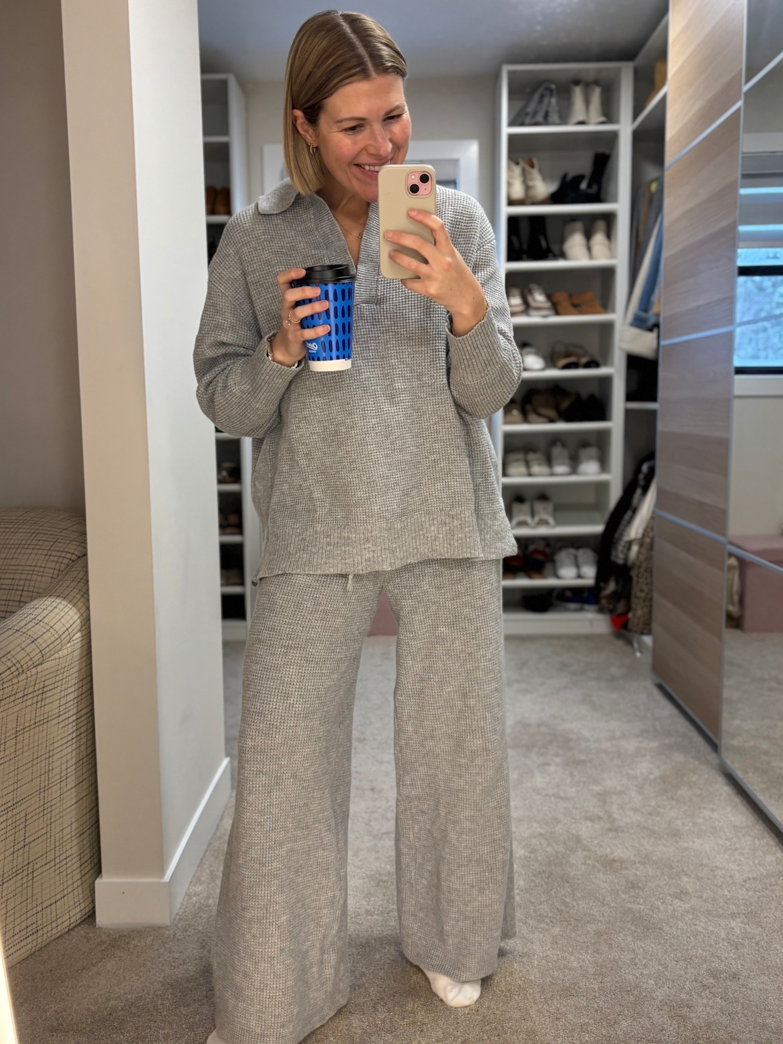 Cozy Monday WFH matching set 

#LTKCyberWeek #LTKSeasonal #LTKHoliday