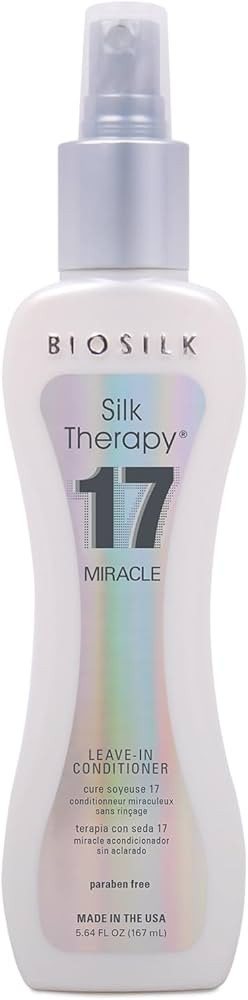 BioSilk Silk Therapy Miracle 17 Leave-In Conditioner, Reconstructs & Repairs Dry & Damaged Hair, ... | Amazon (US)
