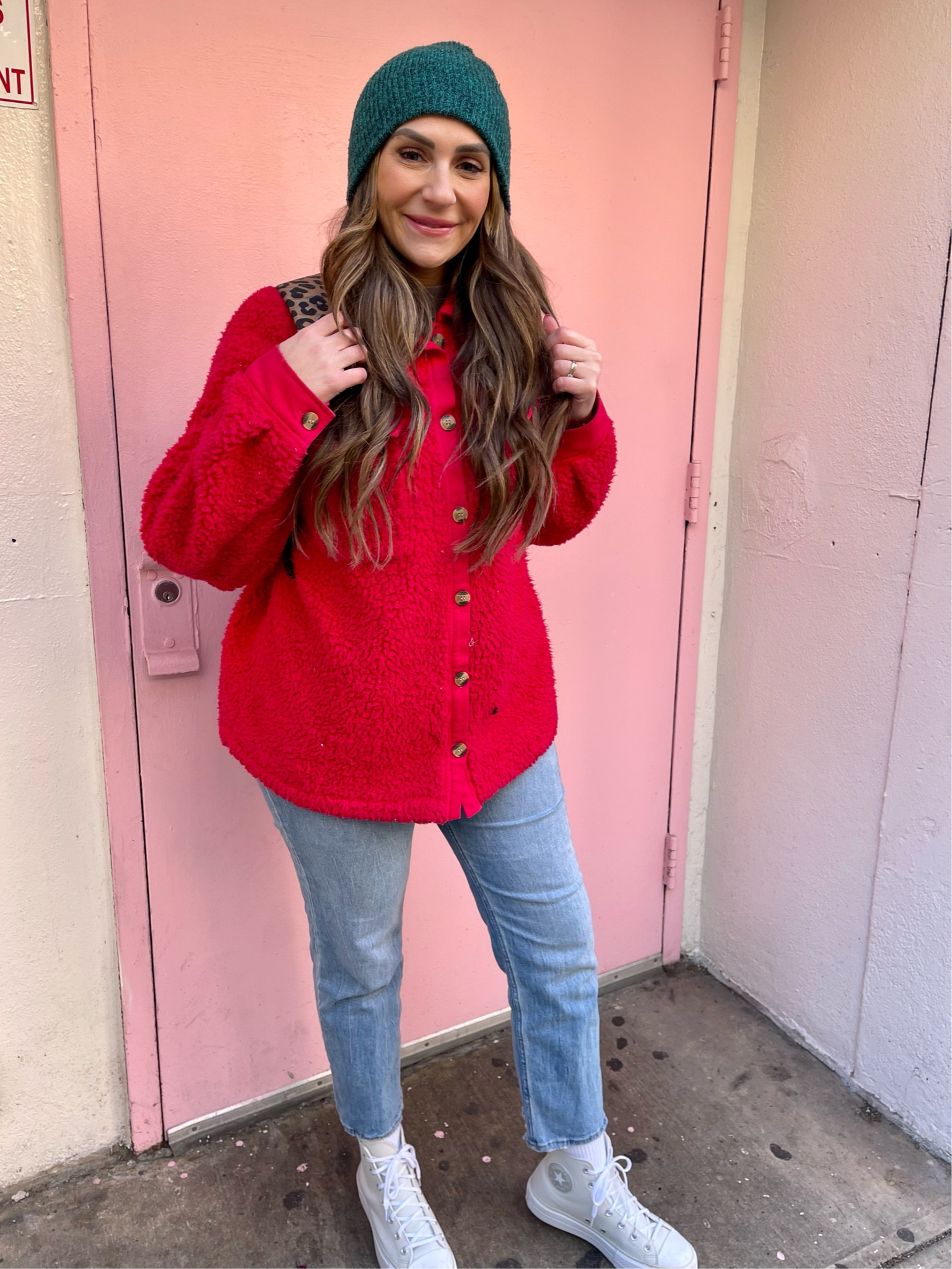 These converse are the leather version of the canvas ones I already have.  I love the bone white color instead of the bright white.  Both pairs are comfy and perfect for walking in the city or in the salon.  

I’m 5’6”
155lbs
Jacket - M
Jeans - 28
Shoes - 9

#LTKunder100 #LTKstyletip #LTKshoecrush