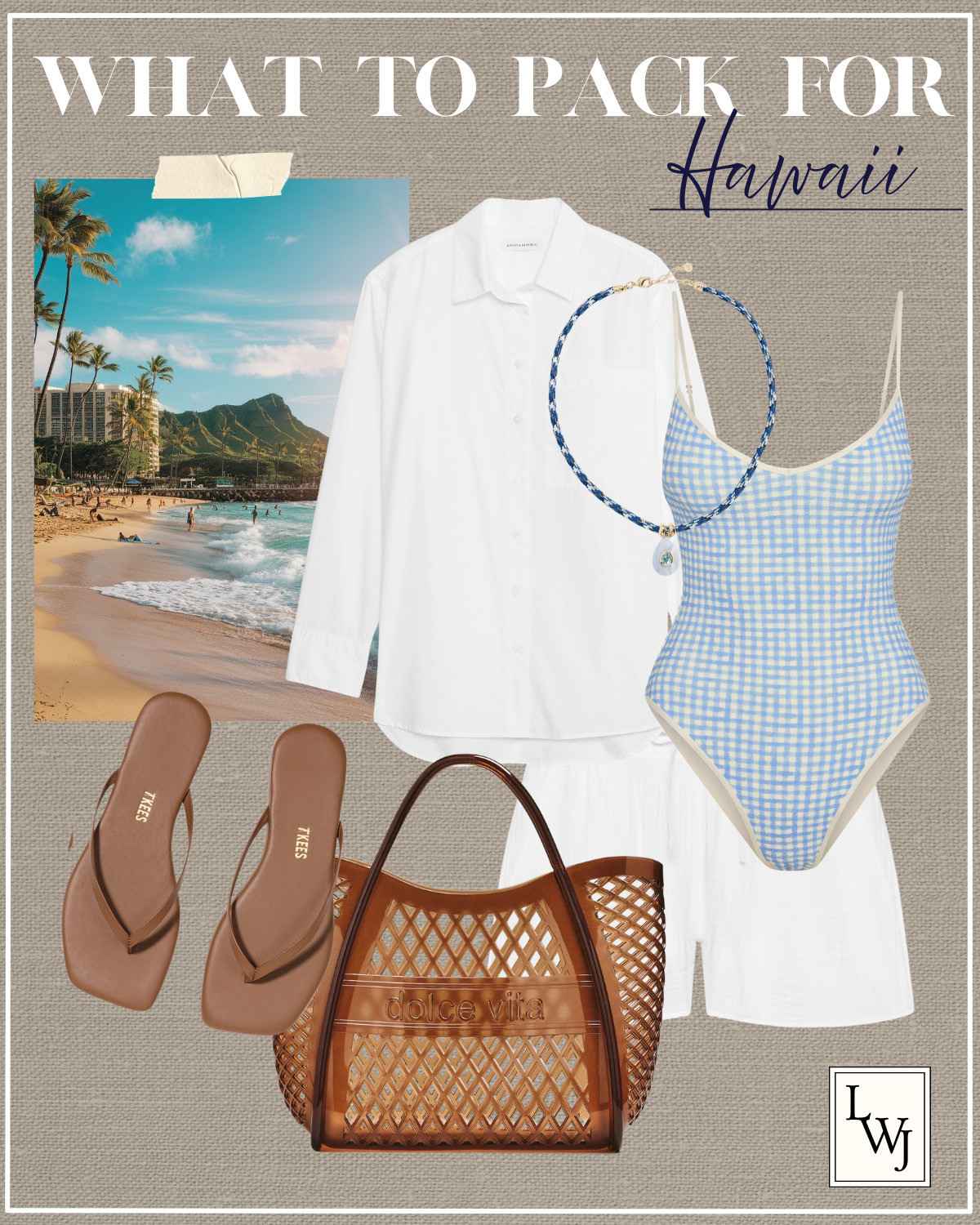 6 outfits  to pack for summer in hawaii in a carry-on 

summer vacation / island vacation / beach outfit / casual outfits / dressy outfits / elevated and chic / aritzia / nordstrom / zella / sundresses / banana republic / monday swimwear / gap / gucci/ tkees

#LTKootd #LTKTravel