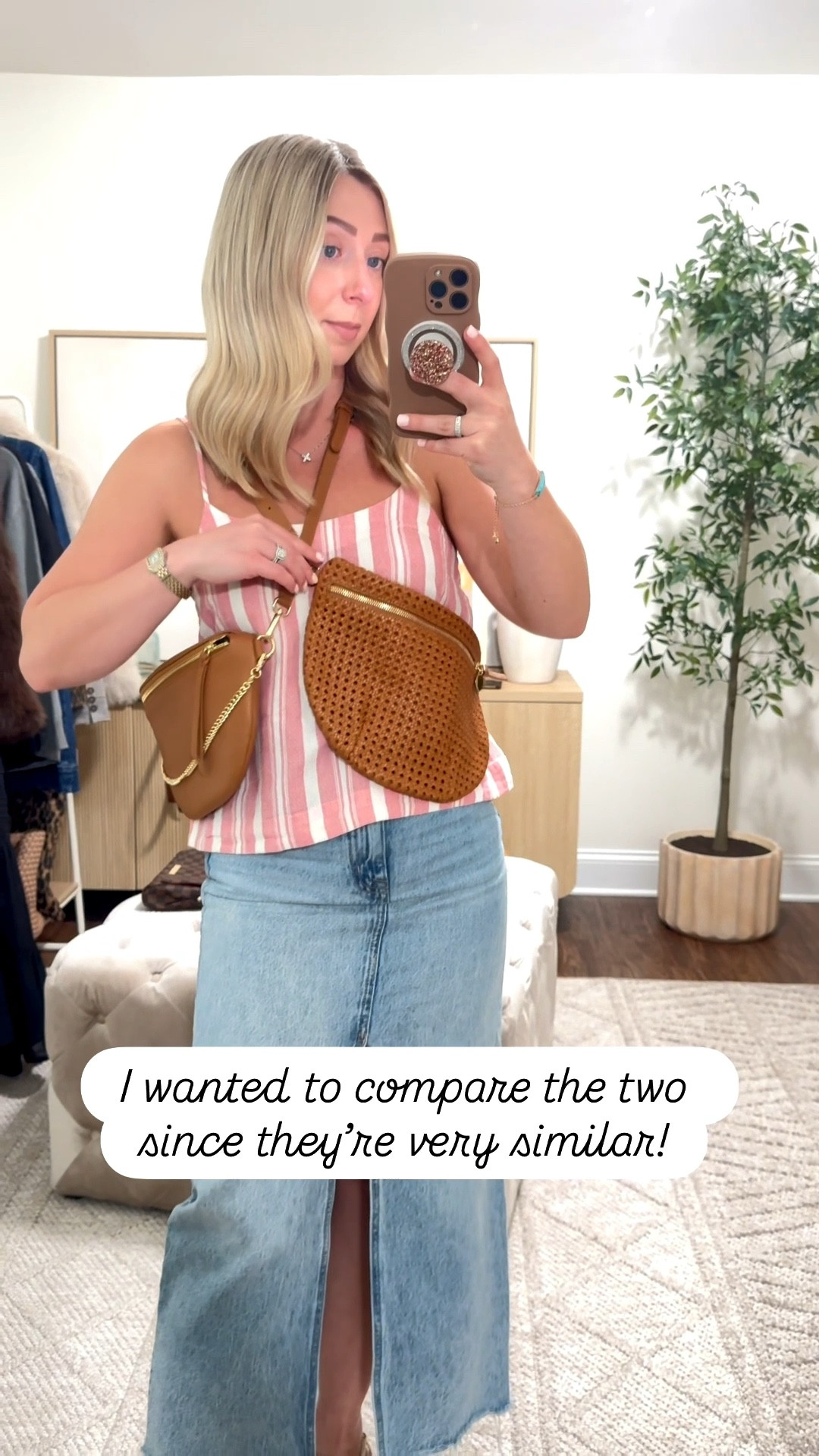 New Spring Finds 🩷 This striped linen cami is so cute and only $25! 

Pebbled leather belt bag (left) You can use code: LTK15 for 15% OFF!

Tank TTS (size small), sandals TTS

Spring fashion, linen tops, belt bags, new arrivals, Gigi New York, Clare V Grande Fanny 

#LTKgrwm #LTKmomlife #LTKdayinmylife