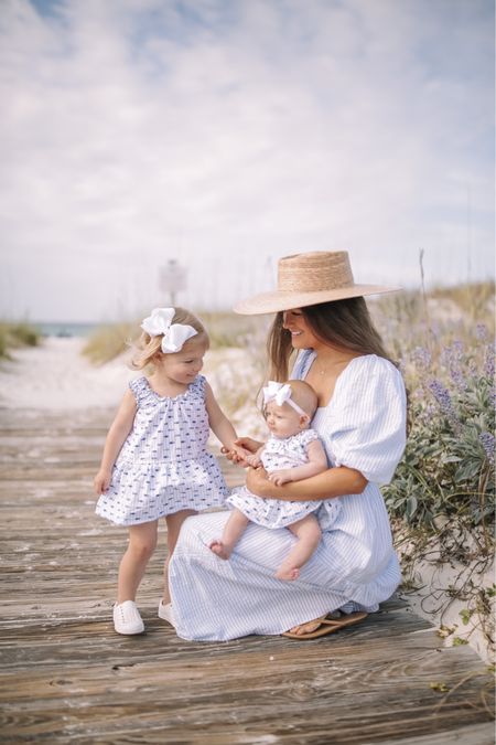 The perfect spring dress!
Blue and white stripe dress, puff sleeve dress, Lack of Color straw hat, TKEES sandals, toddler dress 

#LTKkids #LTKfamily #LTKSeasonal