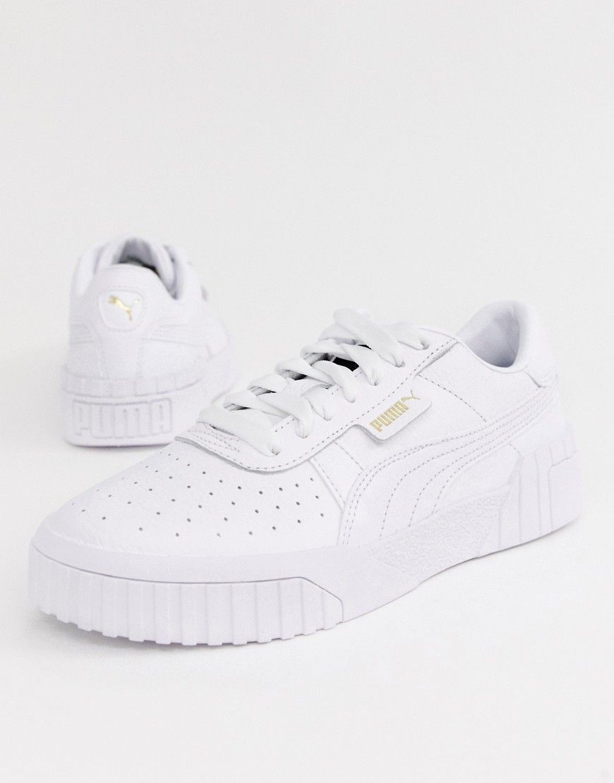 Puma Cali Triple White Sneakers - White | ASOS US