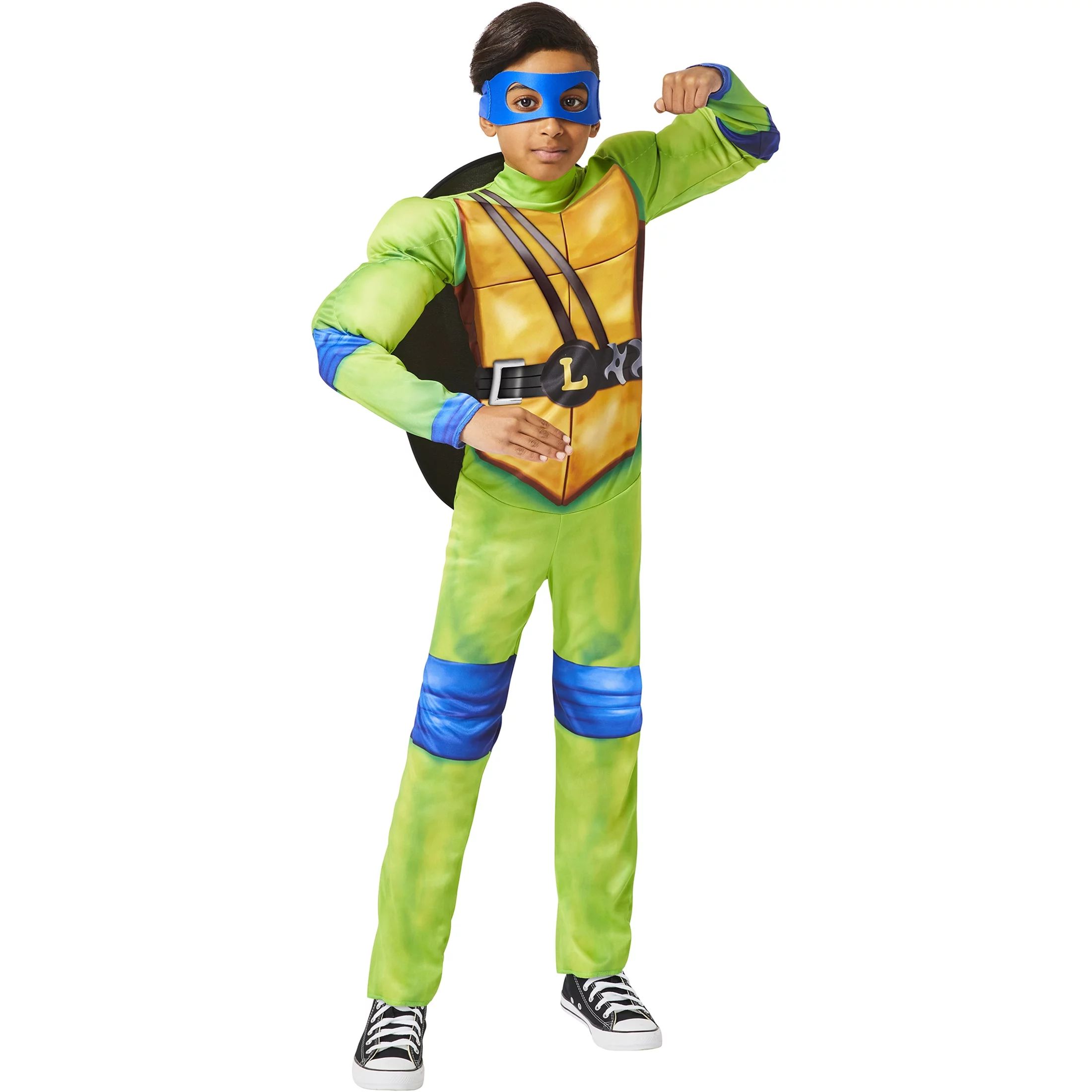InSpirit Designs Teenage Mutant Ninja Turtles Leonardo Halloween Costume Male, Child 4-10, Green | Walmart (US)