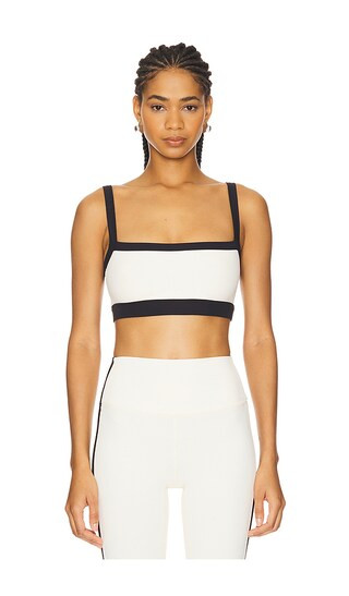 Monah Rigor Bra in Creme & Black | Revolve Clothing (Global)
