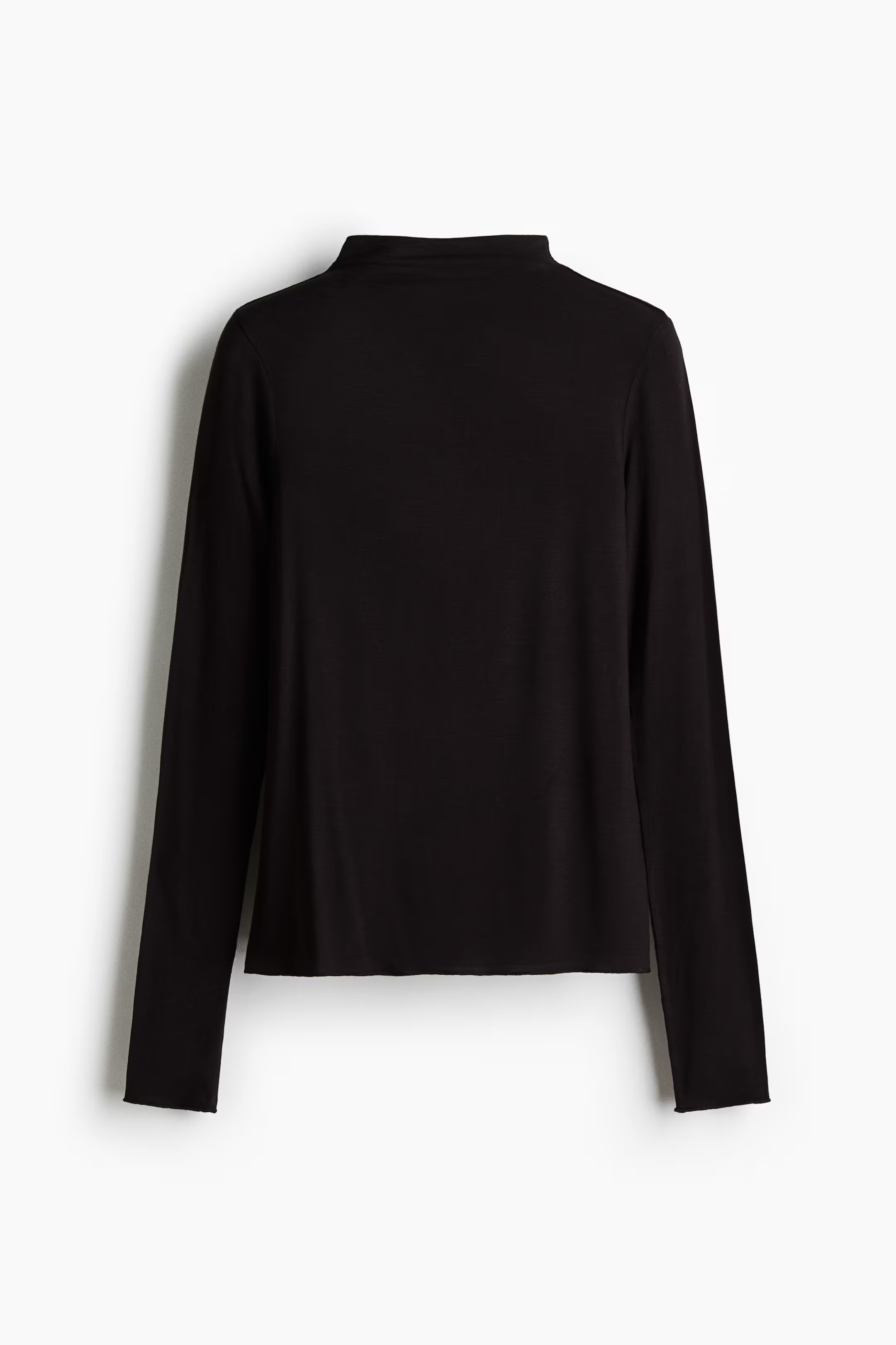 Turtleneck top - Black - Ladies | H&M GB | H&M (UK, MY, IN, SG, PH, TW, HK)