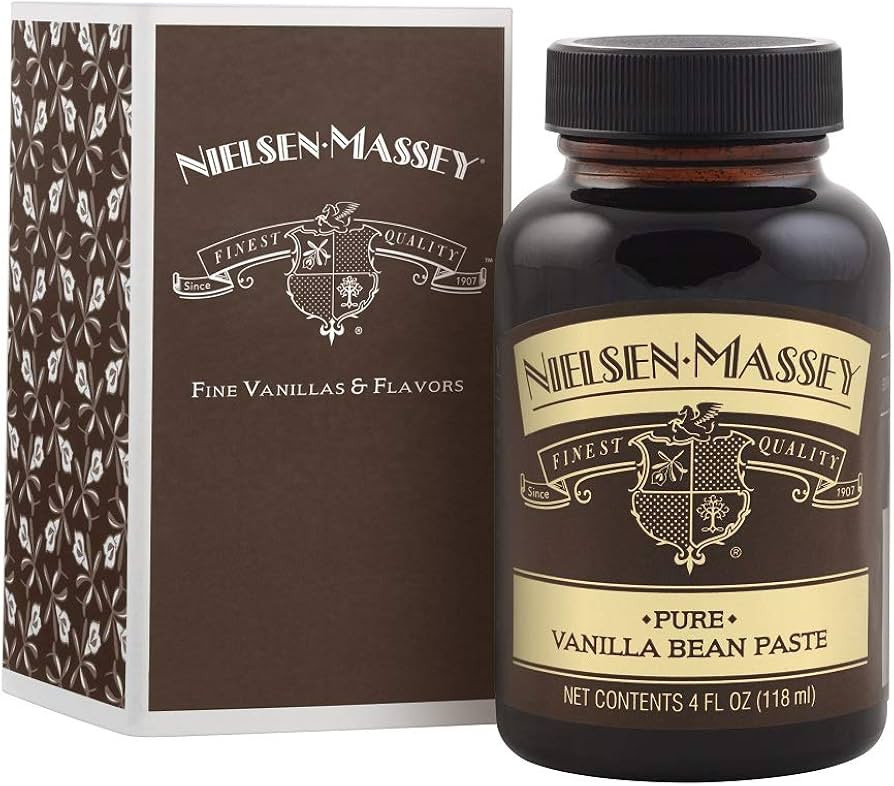 Nielsen-Massey Pure Vanilla Bean Paste for Baking and Cooking, 4 Ounce Jar | Amazon (US)