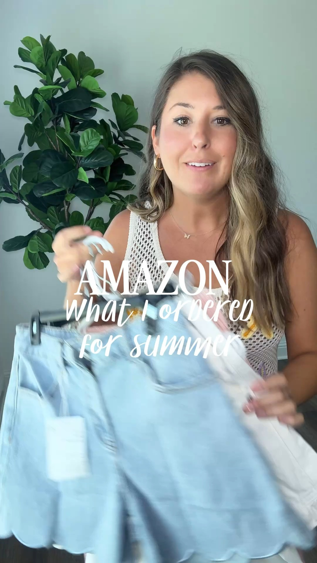 What I ordered, Amazon finds, summer outfits, vacation outfits 

Wearing mediums and size 8 in denim shorts