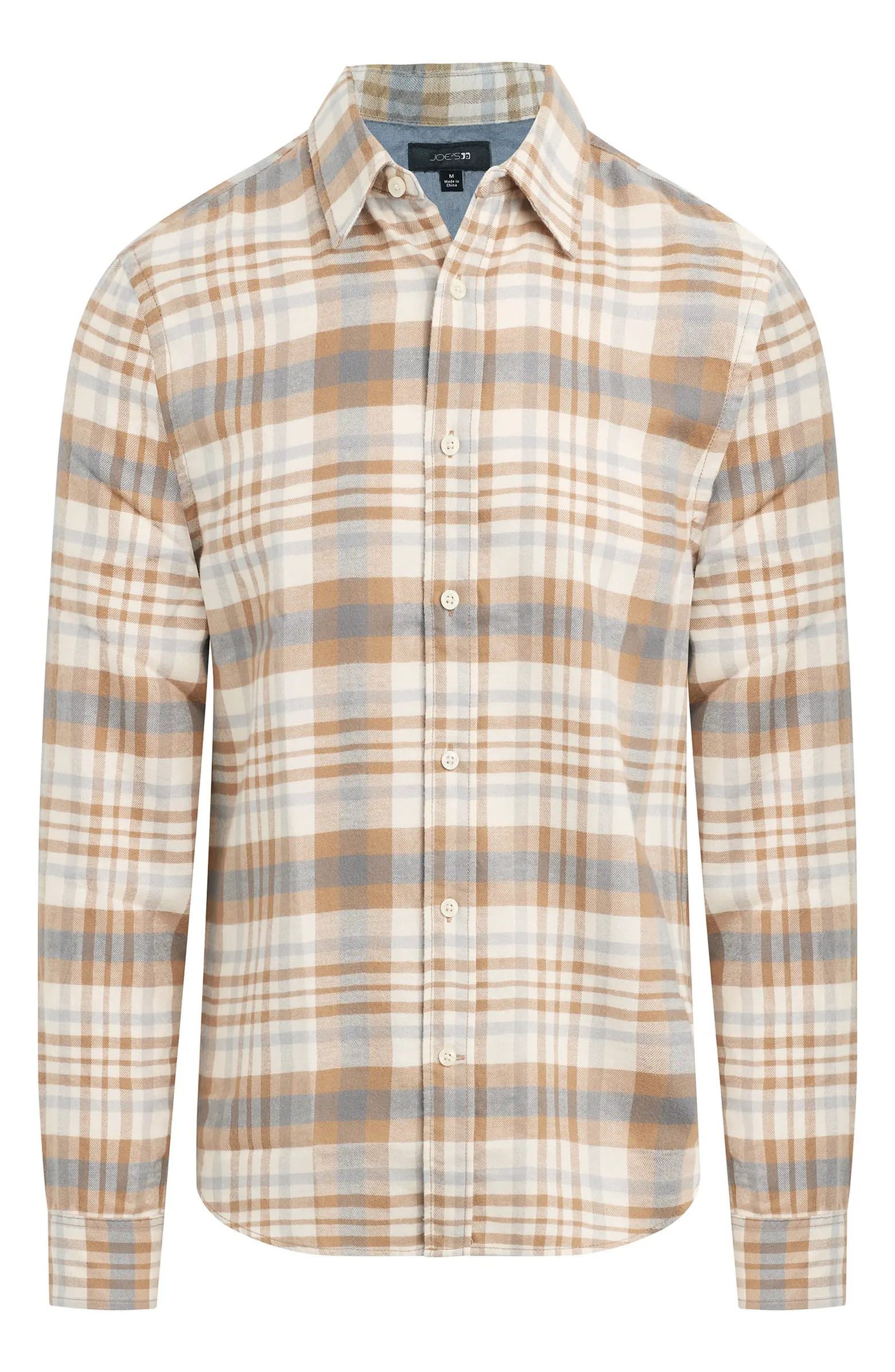 Oliver Plaid Cotton Flannel Button-Up Shirt | Nordstrom Rack