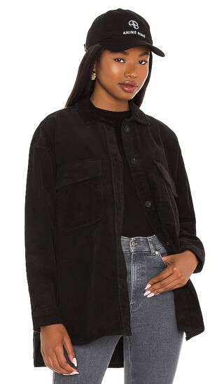 Mona Top in Black Cord | Revolve Clothing (Global)