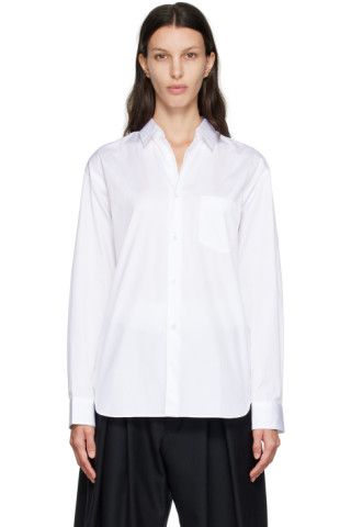 White Button-Up Shirt | SSENSE