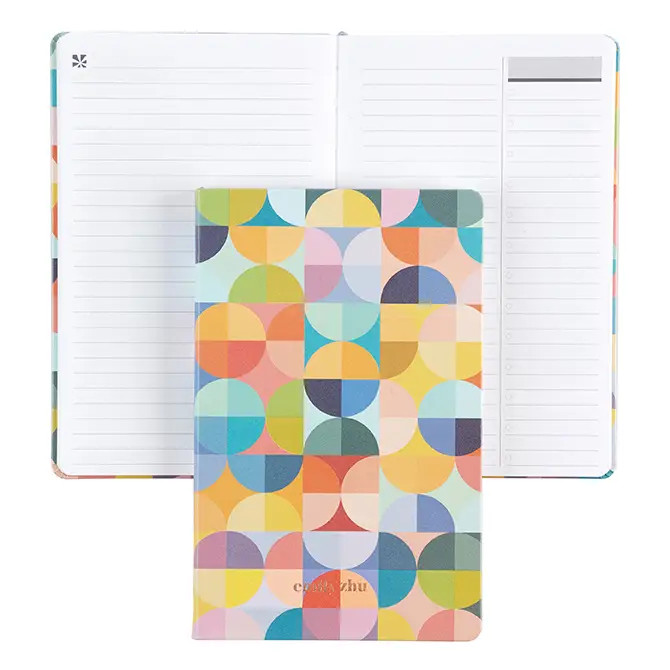 Abstract Circles Productivity Softbound Notebook | Erin Condren | Erin Condren