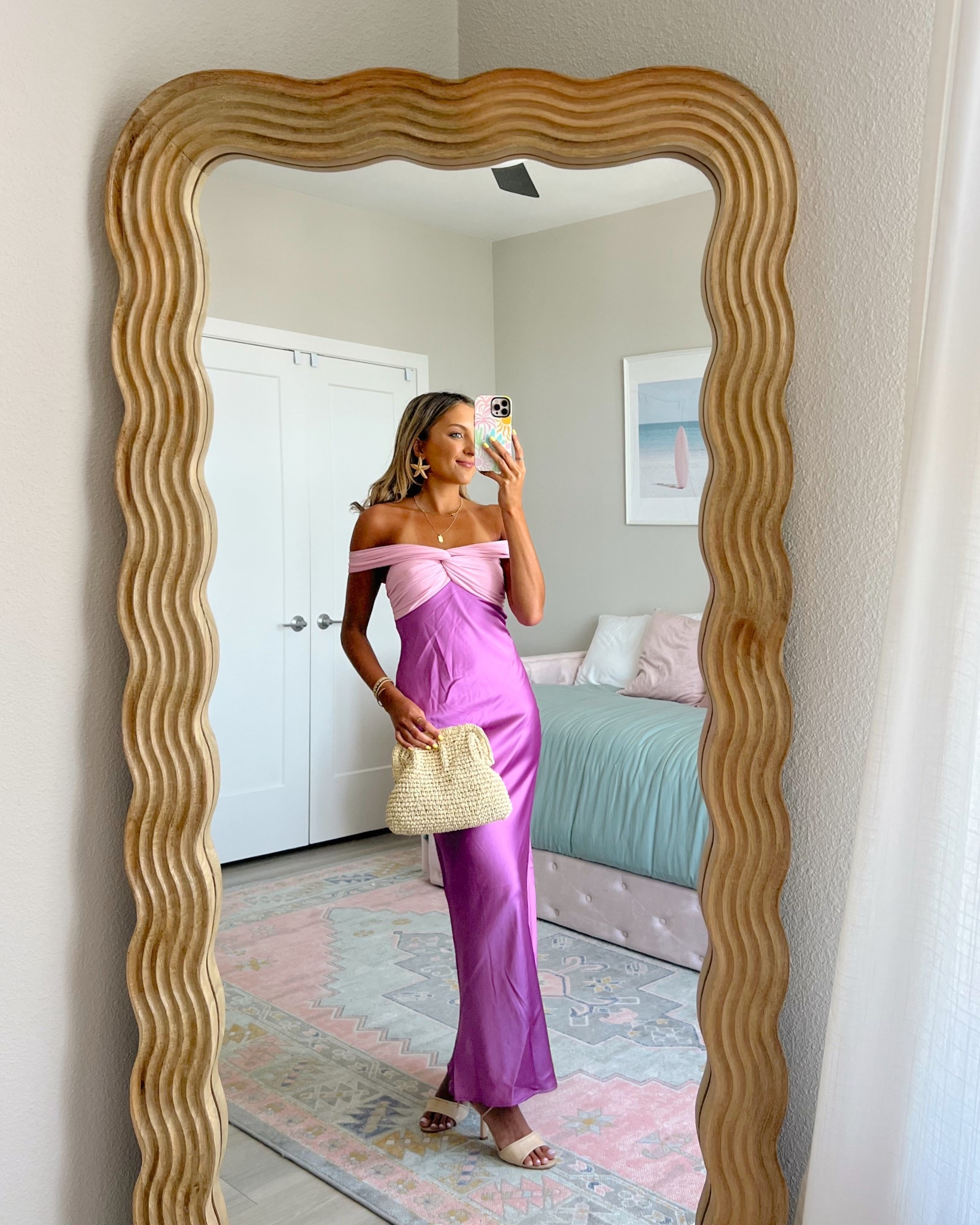 new spring wedding guest dress from Fortunate One!🌴💛 code MCKENZIEFO for 10% off 