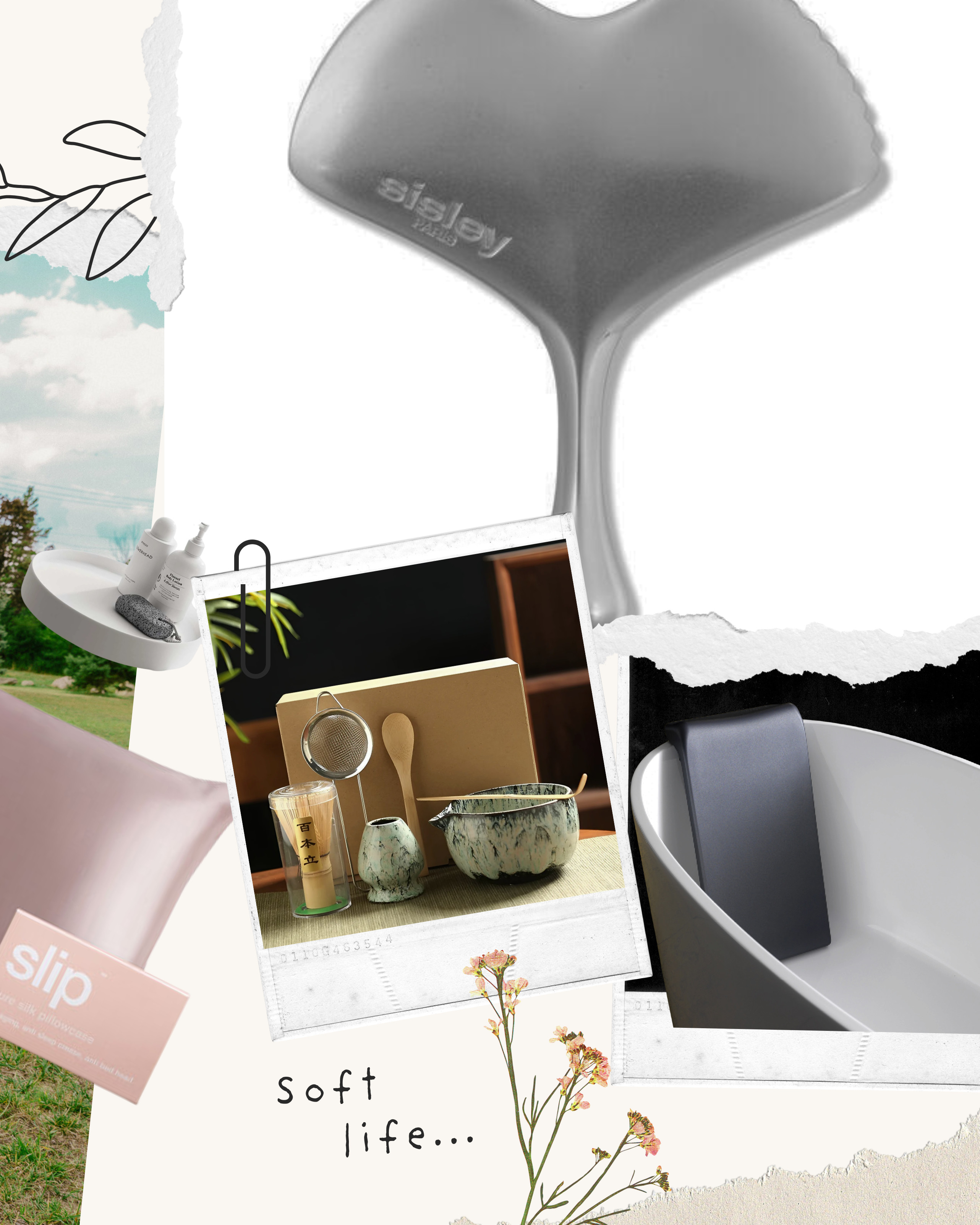 Soft life... 🤍 A Sisley Paris gua sha for the 5-minute face ritual, a Slip pure silk pillowcase for hair and skin that actually notices the difference, and a proper matcha ceremony set for the slow-morning reset. Little rituals that make the daily grind feel less grind-y.

#softlife #sisleyparis #slipsilkpillowcase #guasha #selfcareroutine #matchatools #morningritual #skincaretools #ltkbeauty #wellnessroutine 

 #LTKselfcare