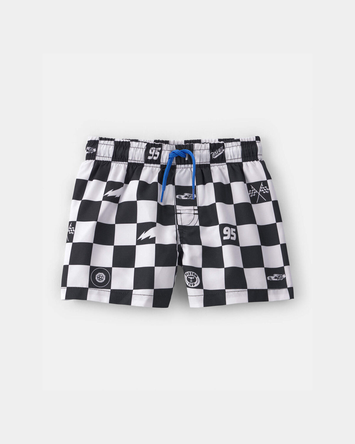 Toddler Boy ©Disney/Pixar Cars Swim Trunks - Black/White | Carter's Inc