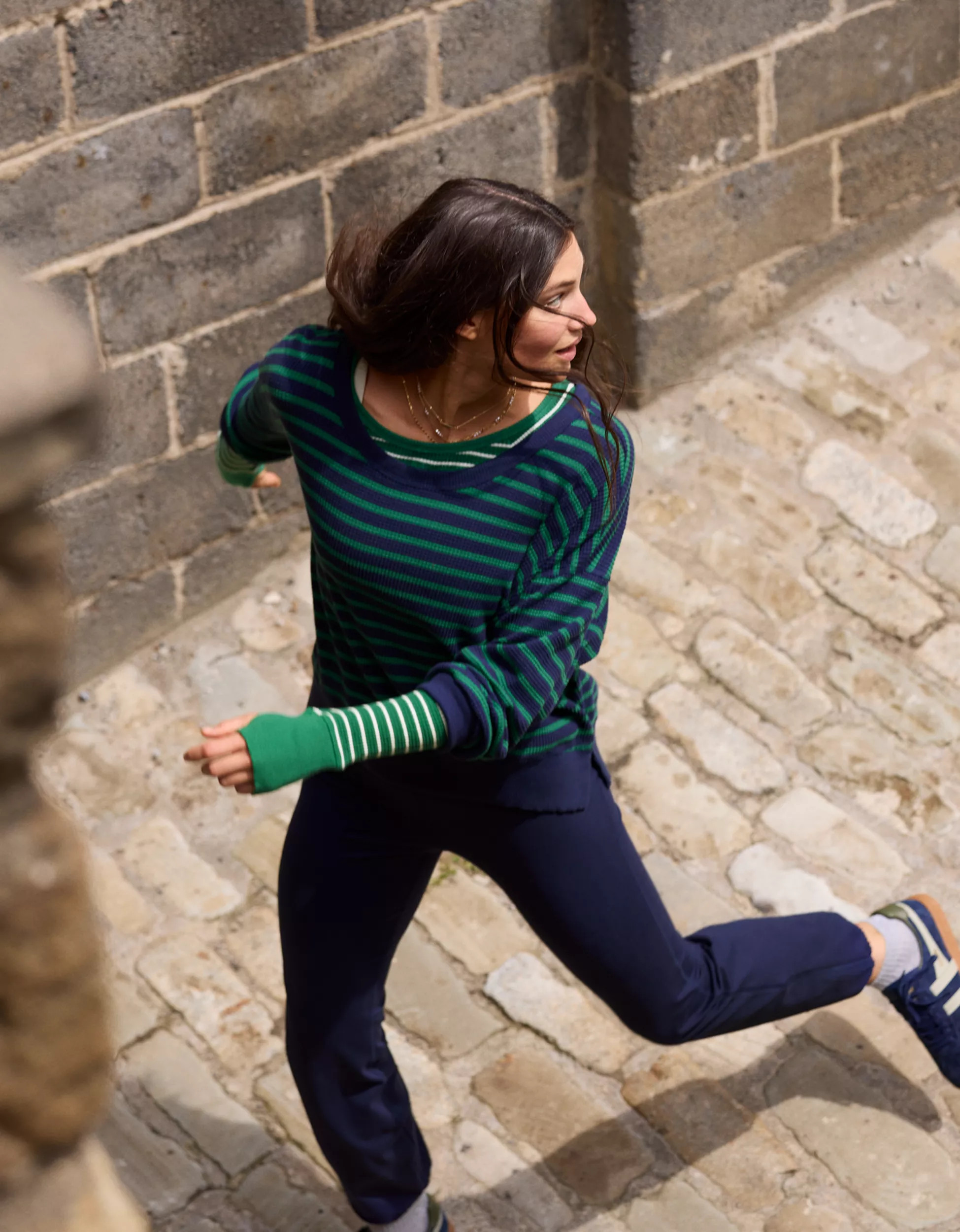 OFFLINE By Aerie Wow! Waffle T-Shirt | Aerie