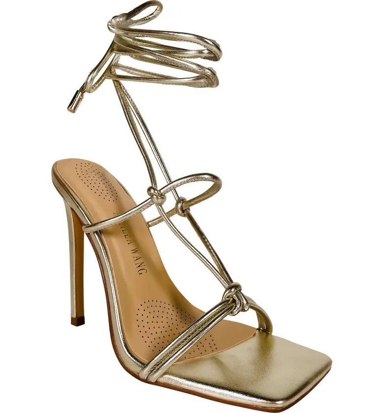 AZAELA WANG Drew Ankle Tie Sandal | Nordstrom