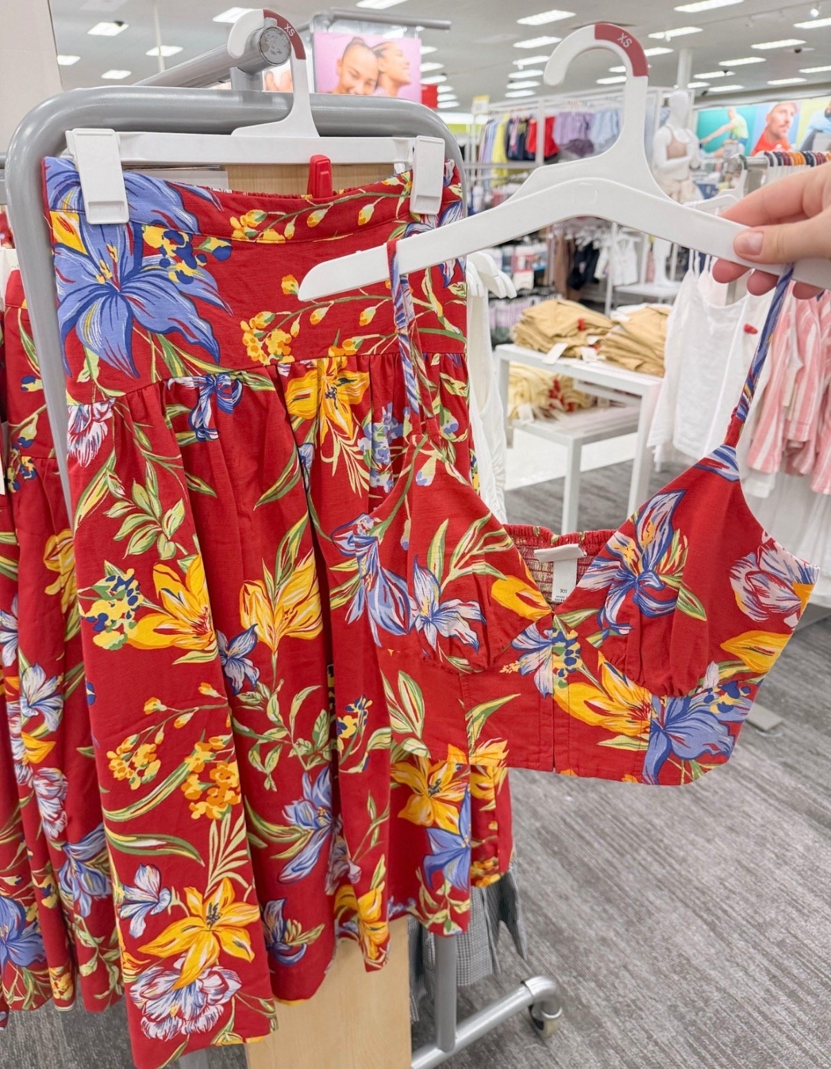 Women’s floral top and midi skirt, new at Target! 30% off now through March 28th. Top and skirt sold separately. 

#LTKootd #LTKBeauty #LTKSaleAlert