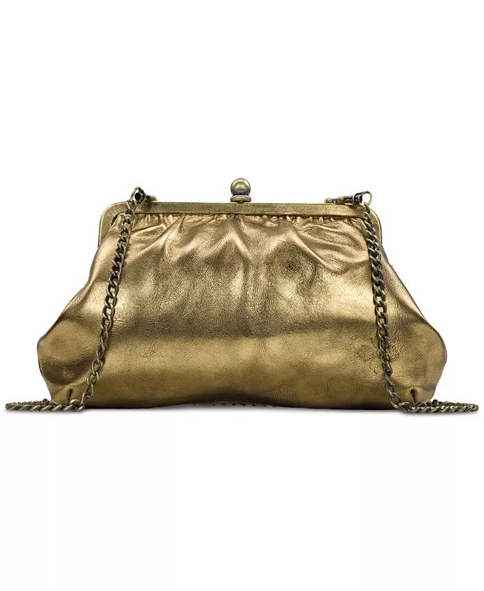 Patricia Nash Ealing Distressed Metallic Leather Frame Bag  & Reviews - Handbags & Accessories - ... | Macys (US)