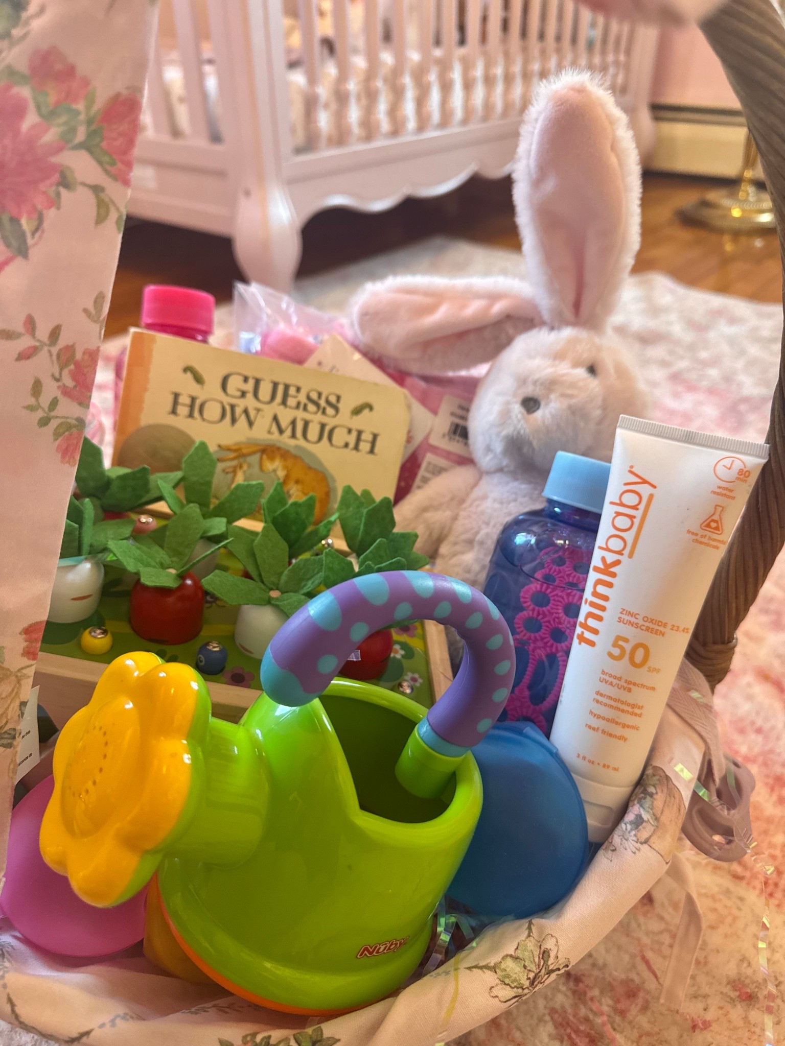Putting together her Easter basket this year was all about welcoming the warmer days ahead. I chose goodies that will help us enjoy the spring sunshine — from creative water play for outdoor fun, to sweet little watering tools for helping with the plants, plus a fresh beach towel and sunscreen for all the sunny adventures to come.

It’s a basket where practicality meets little treasures, filled with items that spark imagination while preparing us for all the sweet moments spring and summer will bring. These are the kinds of goodies we’ll actually use all season long.

Below are the exact Easter basket fillers and goodies if you’re interested in any of them. 🌸🐰☀️

#LTKSeasonal #LTKmomlife #LTKSpringSale