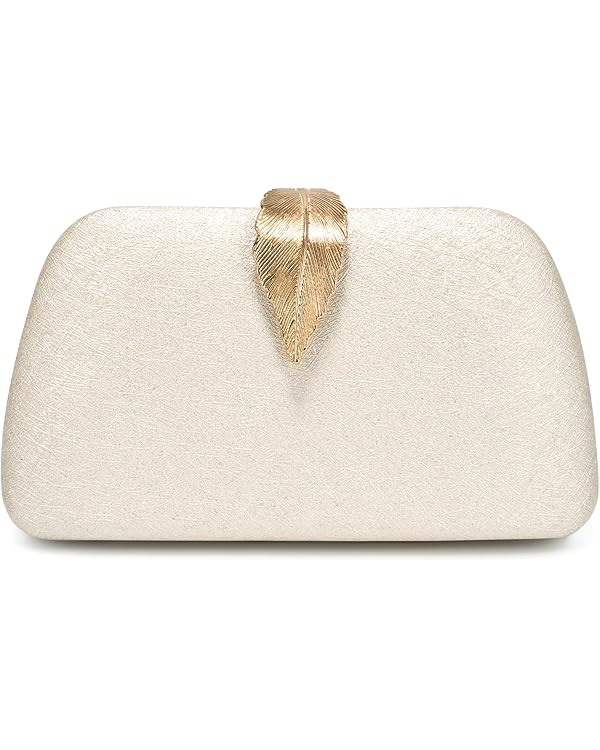 SWEETV CHUNLI Glitter Clutch Purses for Women Elegant Evening Bag for Parties, Weddings, and Form... | Amazon (US)