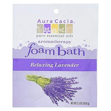 Aura Cacia - Aura Cacia Foam Bath Relaxing Lavender - 2.5 oz - Case of 6 | Amazon (US)