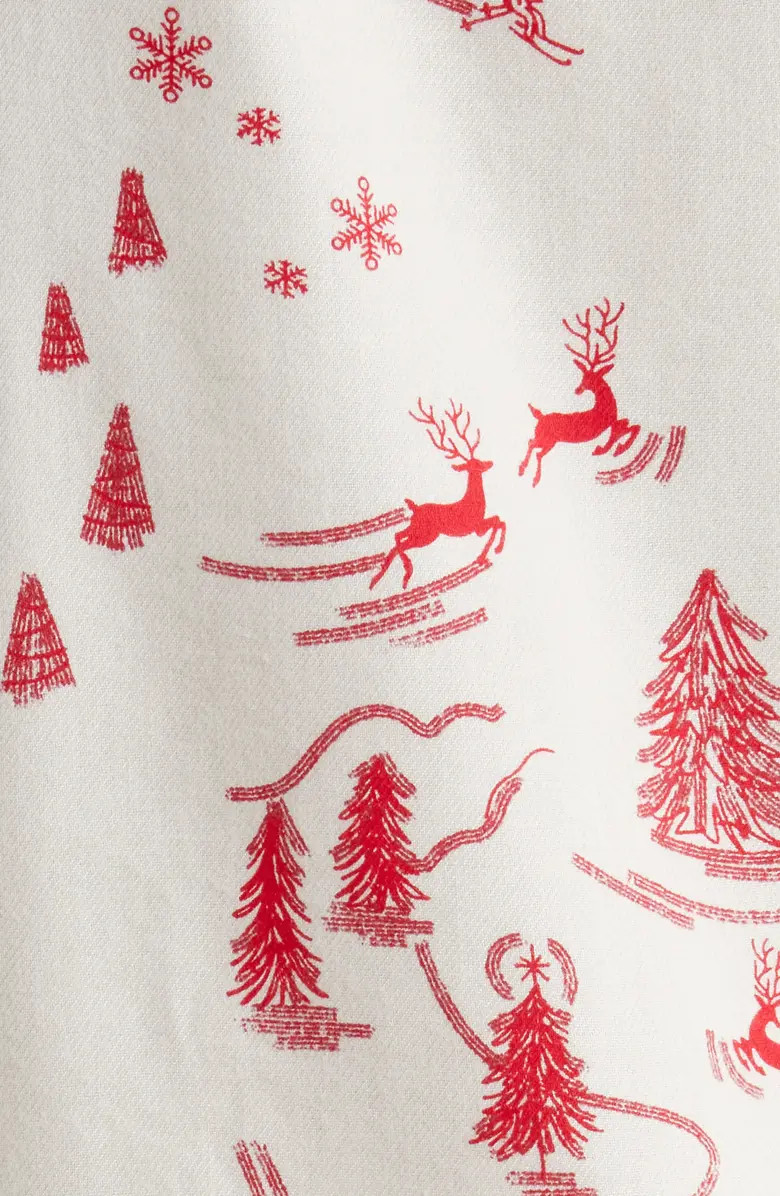 Nordstrom Plaid Cotton Blend Flannel Pajamas | Nordstrom | Nordstrom