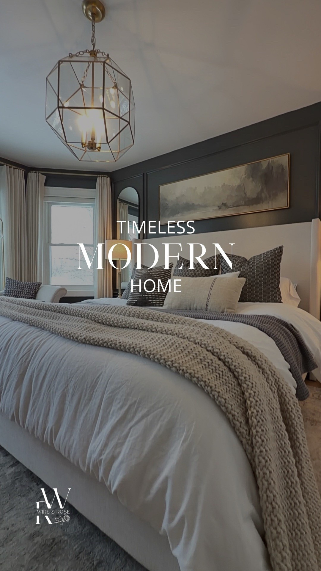 My newly remodeled primary bedroom 🛌 

🏷️ bedroom furniture / upholstered bed pillows/ bedding / neutral bedding / neutral rug / blackout curtains / motorized blinds / bedroom lighting / chunky blanket / bedroom throw pillows / abstract art

#LTKHome