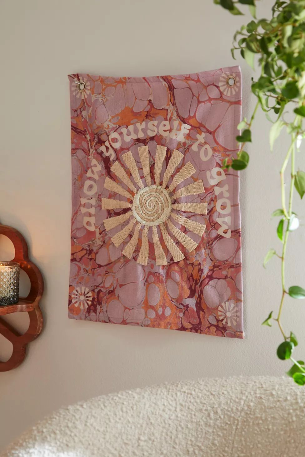 Allow Yourself To Grow Tapestry | Urban Outfitters (US and RoW)