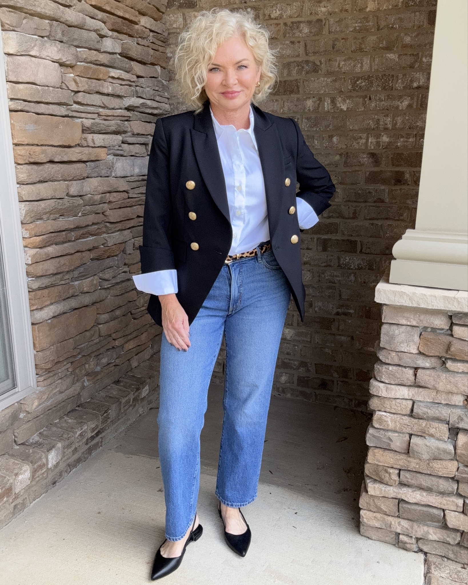 From the office to Saturdays at the ball field, this pair of straight leg jeans has you covered! I’m wearing them in 6 Petite.

How to style jeans
Jeans outfit ideas
Straight leg jeans
Fall outfits

#stylewithserena
#petitefashion
#midlifefashion
#fashionover40
#genxstyle

#LTKStyleTip #LTKPetite #LTKOver40
